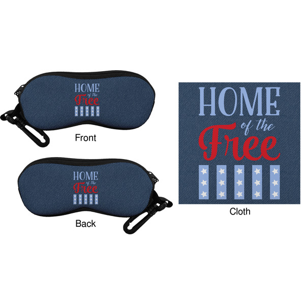 American Quotes Eyeglass Case & Cloth (Approval)