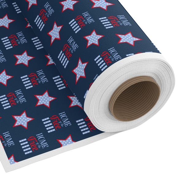 Custom American Quotes Fabric by the Yard - Spun Polyester Poplin