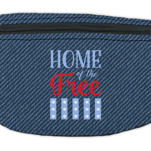 American Quotes Fanny Pack - Closeup