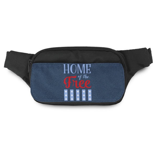 Custom American Quotes Fanny Pack - Modern Style