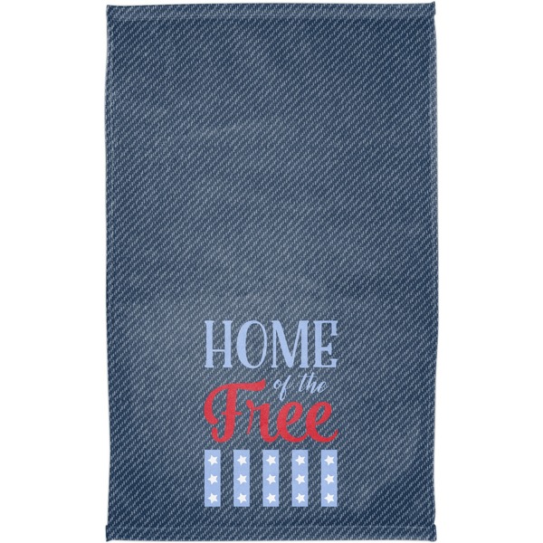 American Quotes Finger Tip Towel - Full View