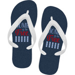 American Quotes Flip Flops - Small