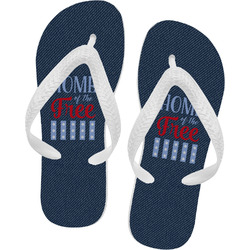 American Quotes Flip Flops (Personalized)