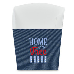 American Quotes French Fry Favor Boxes