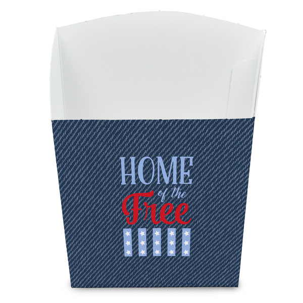 Custom American Quotes French Fry Favor Boxes