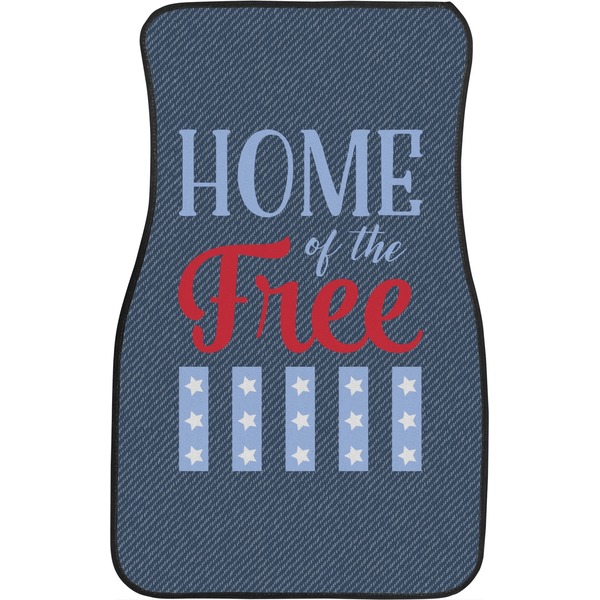 American Quotes Front Seat Car Mat