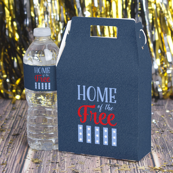 American Quotes Gable Favor Box - In Context