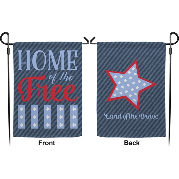 American Quotes Garden Flag - Double Sided Front and Back