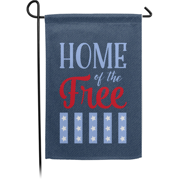 Custom American Quotes Small Garden Flag - Single Sided