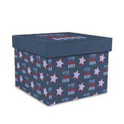 American Quotes Gift Box with Lid - Canvas Wrapped - Medium