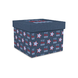 American Quotes Gift Box with Lid - Canvas Wrapped - Small