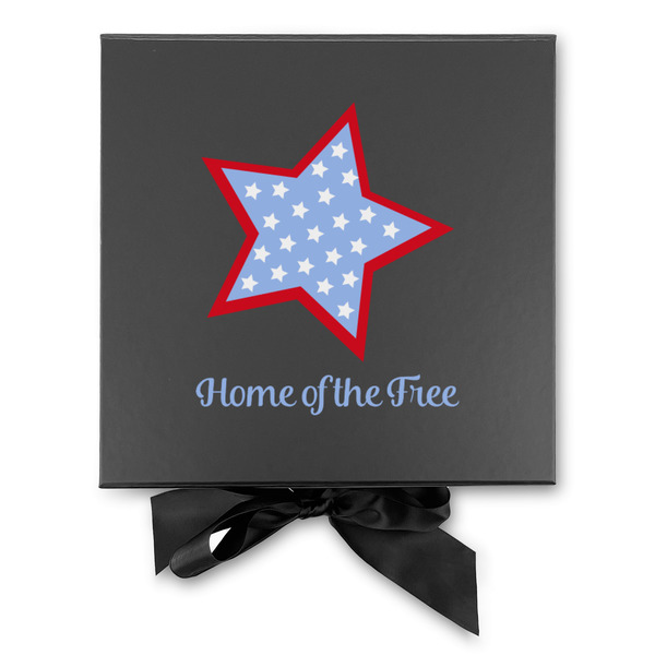 American Quotes Gift Boxes with Magnetic Lid - Black - Approval