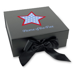 American Quotes Gift Box with Magnetic Lid - Black