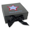 American Quotes Gift Boxes with Magnetic Lid - Black - Front (angle)