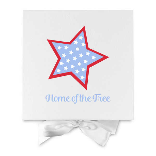 American Quotes Gift Boxes with Magnetic Lid - White - Approval