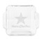 American Quotes Glass Cake Dish - APPROVAL (8x8)