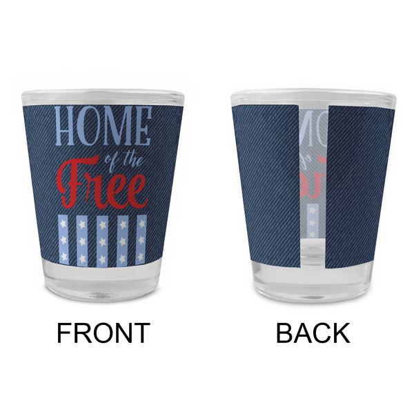 American Quotes Glass Shot Glass - Standard - APPROVAL