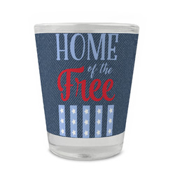 American Quotes Glass Shot Glass - 1.5 oz - Set of 4