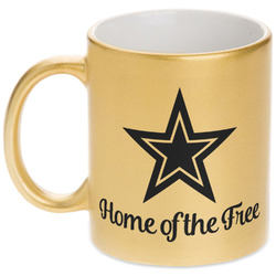 American Quotes Metallic Mug