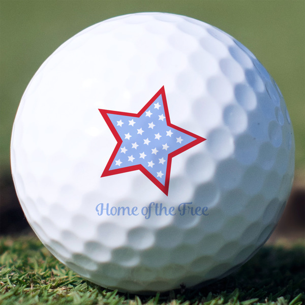 Custom American Quotes Golf Balls