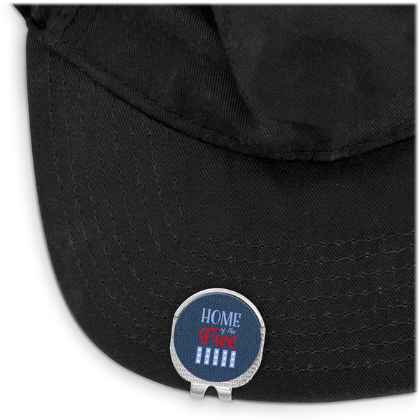 American Quotes Golf Ball Marker Hat Clip - Main