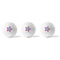 American Quotes Golf Balls - Generic - Set of 3 - APPROVAL
