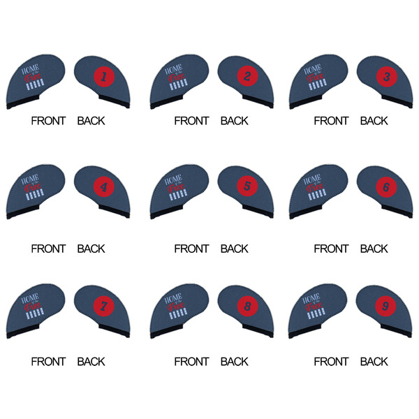 American Quotes Golf Club Covers - APPROVAL (set of 9)