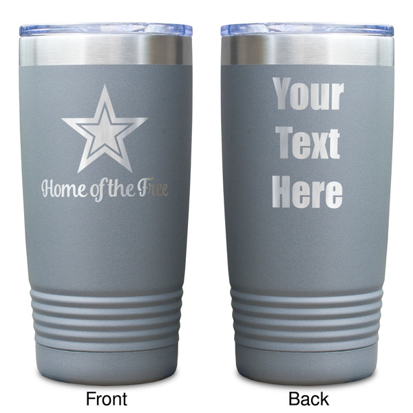 American Quotes Gray Polar Camel Tumbler - 20oz - Double Sided - Approval