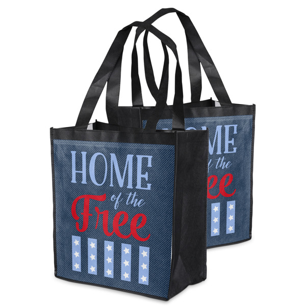 American Quotes Grocery Bag - MAIN