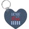 American Quotes Heart Keychain (Personalized)