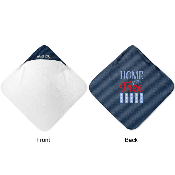 American Quotes Hooded Baby Towel- Approval