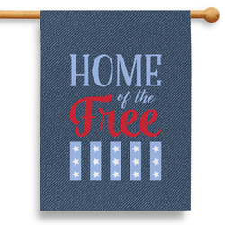 American Quotes 28" House Flag - Single Sided