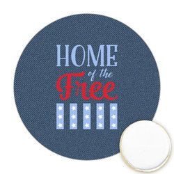 American Quotes Printed Cookie Topper - Round