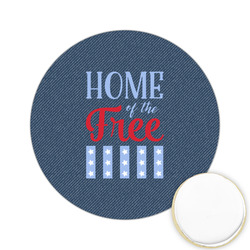 American Quotes Printed Cookie Topper - 2.15"