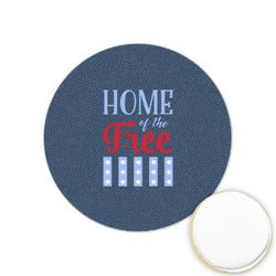 American Quotes Printed Cookie Topper - 1.25"