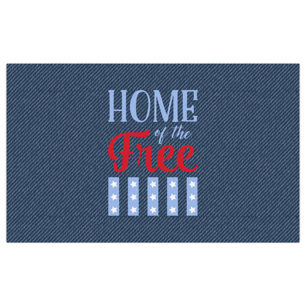 American Quotes Indoor / Outdoor Rug - 3'x5' - Front Flat