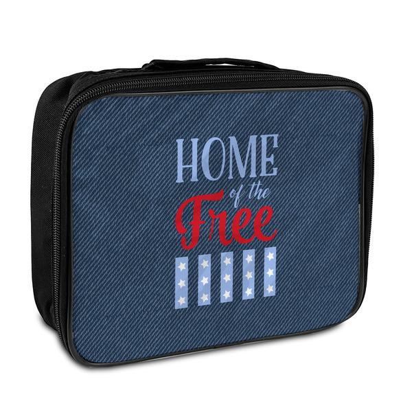 Custom American Quotes Insulated Lunch Bag