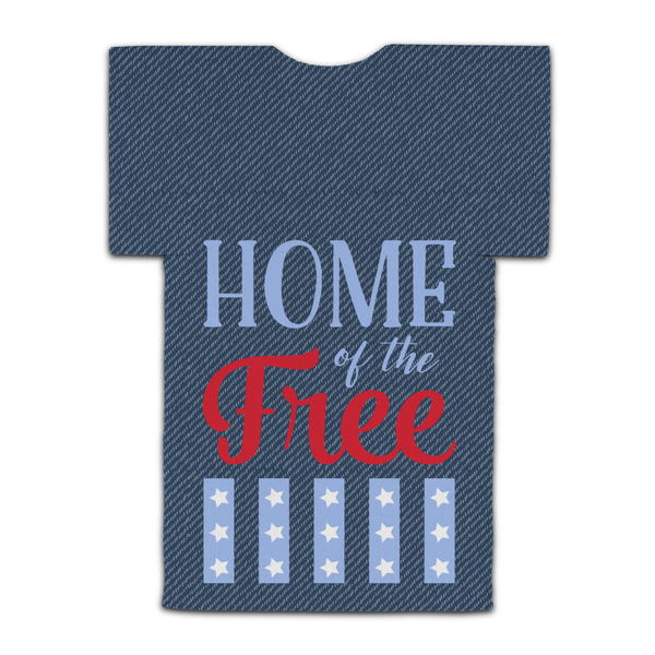 American Quotes Jersey Bottle Cooler - BACK (flat)