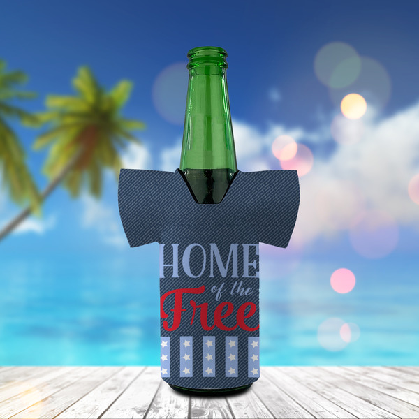 American Quotes Jersey Bottle Cooler - LIFESTYLE