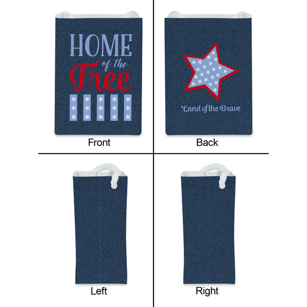 American Quotes Jewelry Gift Bag - Gloss - Approval