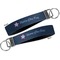 American Quotes Key-chain - Metal and Nylon - Front and Back