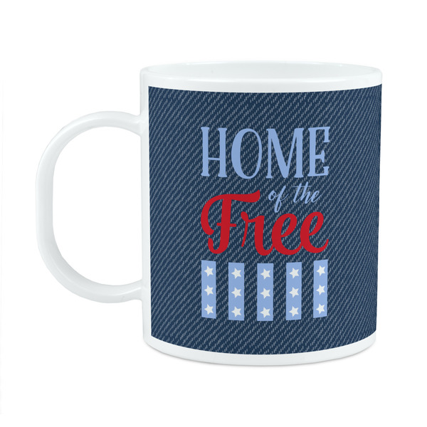 Custom American Quotes Plastic Kids Mug