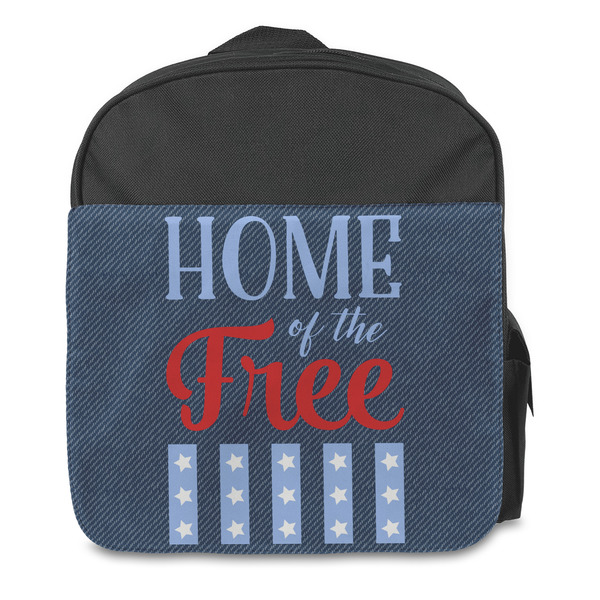 American Quotes Kids Backpack - Front
