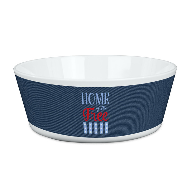 Custom American Quotes Kid's Bowl