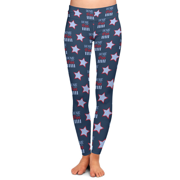 Custom American Quotes Ladies Leggings - Extra Small