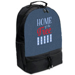 American Quotes Backpacks - Black