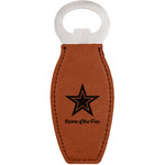 American Quotes Leatherette Bottle Opener - Double Sided