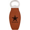 American Quotes Leather Bar Bottle Opener - Single