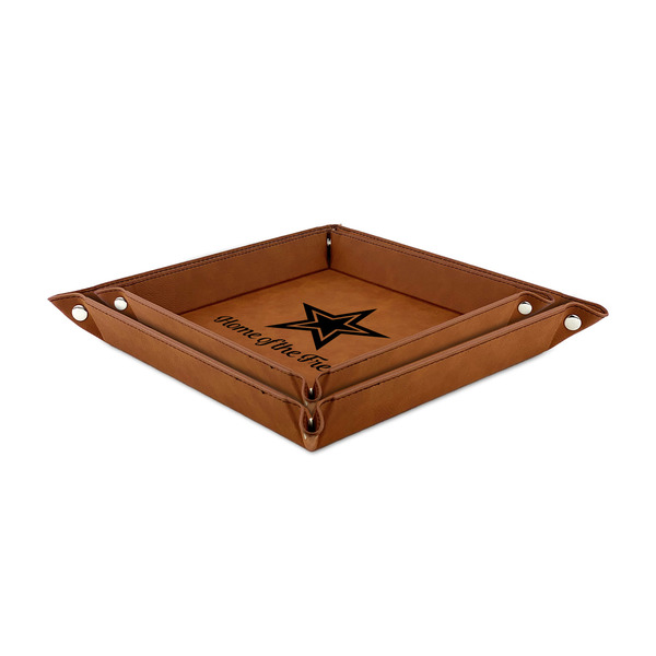 American Quotes Leather Valet Trays - PARENT MAIN (both trays)