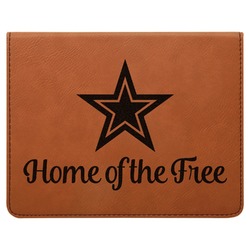 American Quotes Leatherette 4-Piece Wine Tool Set (Personalized)